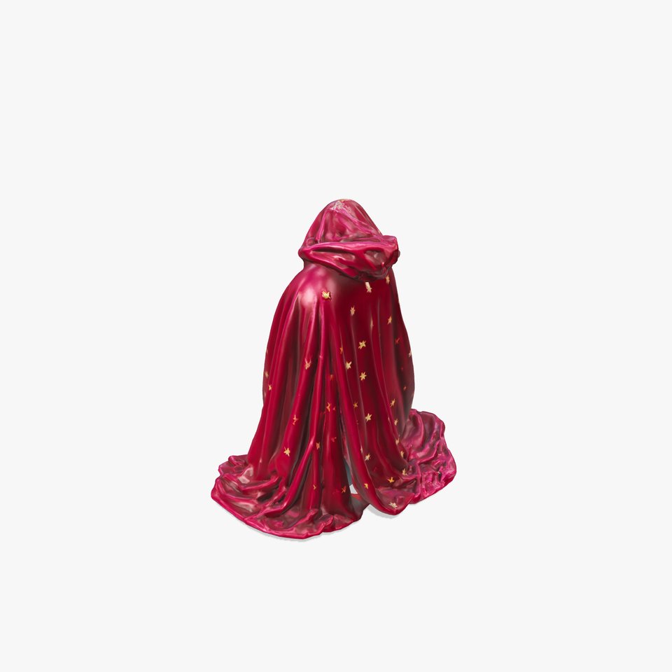 Enchanted Wizard Cloak Velvet Model Pack